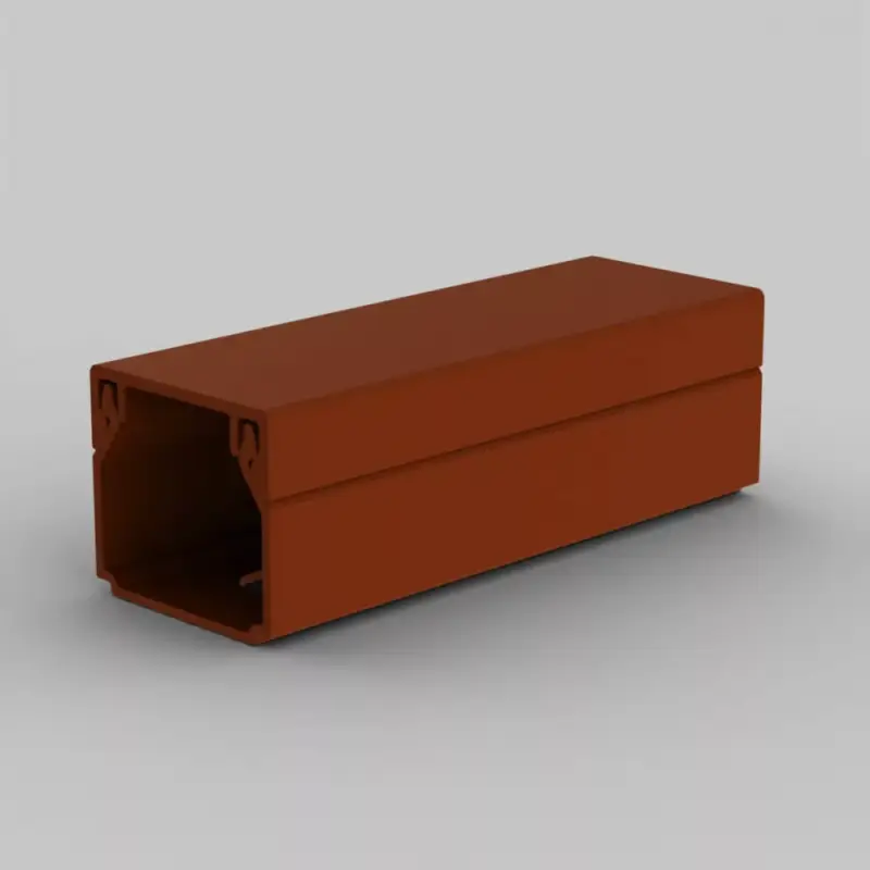 Kihagyhatatlan ajánlat KOPOS MCSN Szögletes csatorna 2m 19x21mm sötét faminta, PVC, (2m/szál), LHD 20X20_TD
