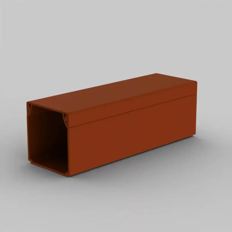 Outlet KOPOS MCSN Szögletes csatorna 2m 40x40mm sötét faminta, PVC, LHD 40X40_TD