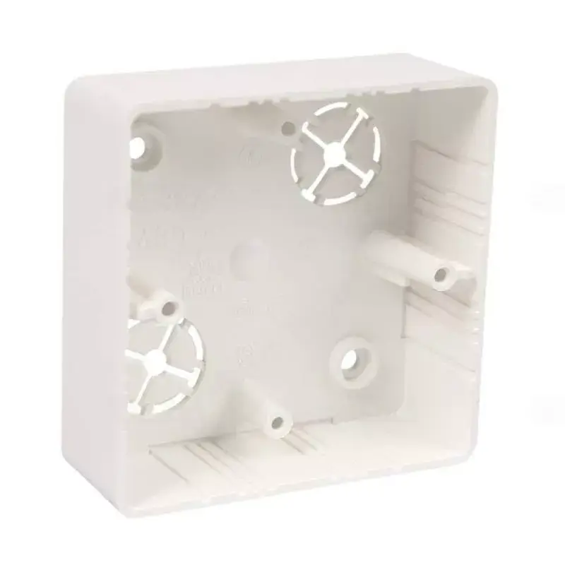 KOPOS Készülékdoboz 81x81mm rózsaszín nyírfa, PVC, LK 80X28R/1_I1 Exkluzív ajánlat