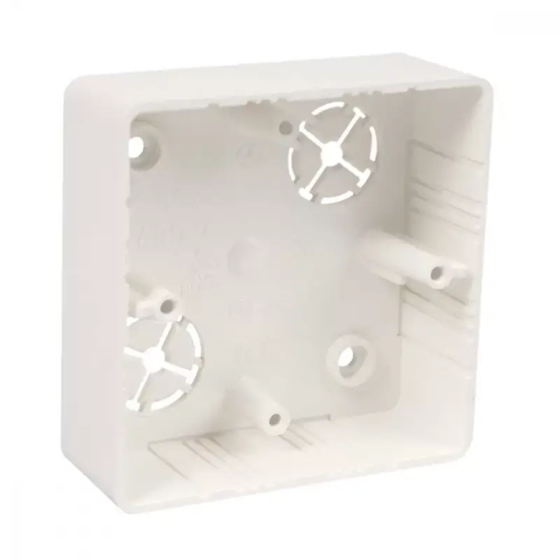 KOPOS Készülékdoboz halogénmentes 80x80mm, PVC, LK 80X28R/1HF_HB Akciós ár