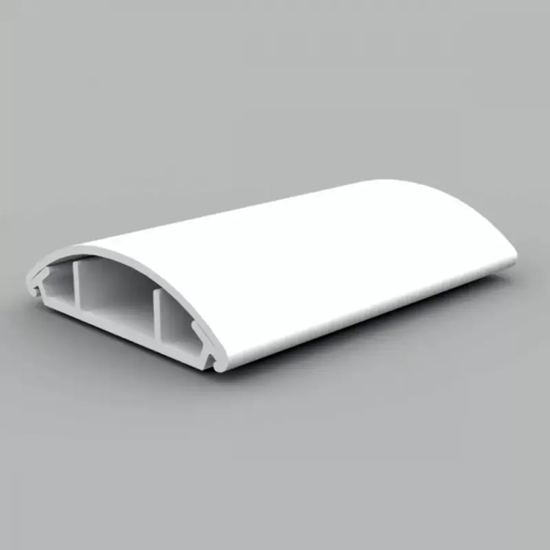 KOPOS Ívelt csatorna 2m 50x11mm sötétszürke, PVC, (2m/szál), LO 50_L2 Nézd meg most