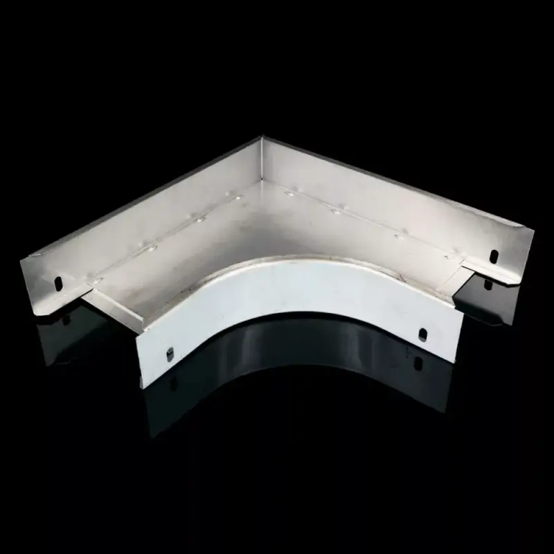 Olcsóbb KOPOS 90°-os sarokidom 250x50mm kábeltálcához, Rozsdamentes acél AISI 304, NIXO 90X50X250_IX