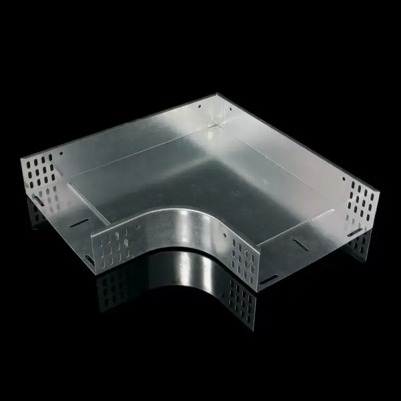 Biztonságos fizetés KOPOS 90°-os sarokidom 500x60mm kábeltálcához E90, Tüzihorganyzott, O 90X60X500_F
