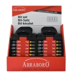 ABRABORO BIT KÉSZLET, SZÍNES 13 x PH/PZ/TX60802060013 Ne maradj le