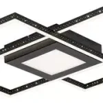 Rábalux 5269 Casimir Mennyezeti lámpa matt fekete-fehér LED 40, IP20 Utolsó esély