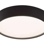 Rábalux 75009 Larcia Mennyezeti lámpa fekete-fehér LED 18, IP44 Utolsó esély