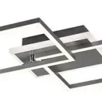 Vedd meg most Rábalux 71014 Athelstan Mennyezeti lámpa ezüst/ súrolt alumínium-fehér LED 40, IP20