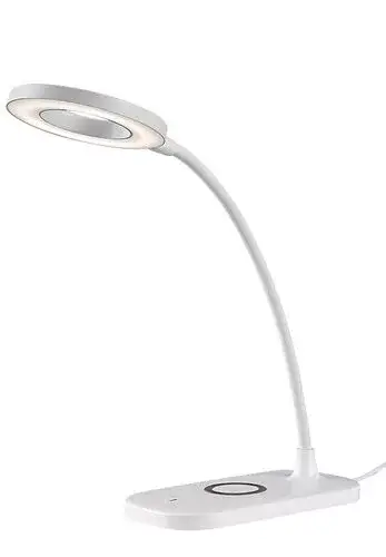 Alacsony ár Rábalux 74014 Hardin Asztali lámpa fehér-fehér LED 5, IP20