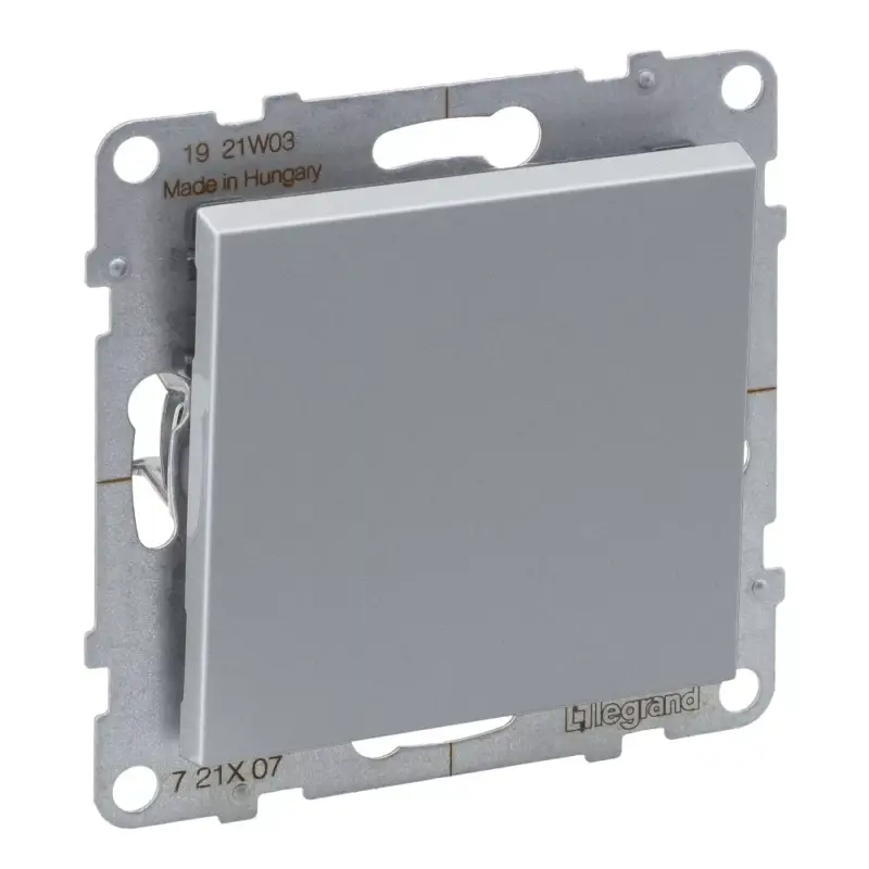 Legrand Suno keresztkapcsoló 10AX, alumínium, Legrand 721307 Outlet