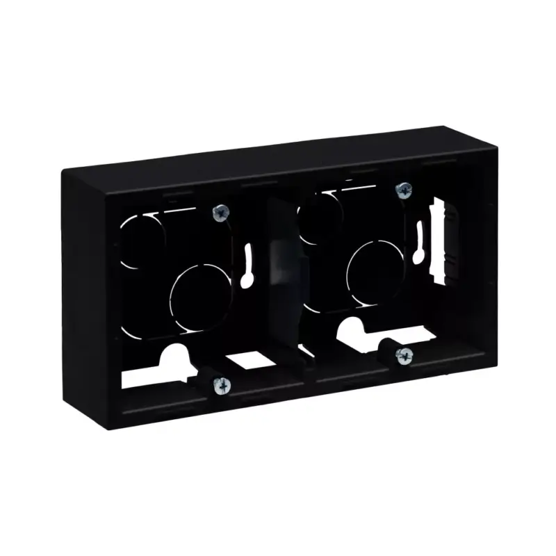Legrand Suno kettes kiemelődoboz, fekete, Legrand 721495 Akciós ár