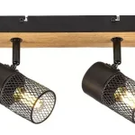 Outlet Rábalux 71154 Metta Spotlámpa tölgy E27 1x MAX 40 IP20