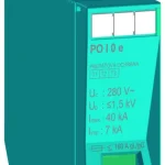 Azonnal elérhető KIWA PO I eco 0 280V túlfeszültség levezető betét 7kA T1+T2 (B+C) 81.208
