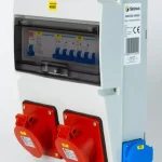 SEEMIS Szerelt ipari elosztótábla vezetékezve IP44 3320-002-5500KF Szezonális akció