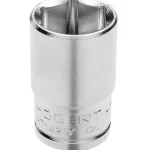 Högert Dugófej 1/2", hatszögletű, metrikus, CrV acél, 32 mm, DIN3124, 1 db / blister HT1A232 Azonnal elérhető
