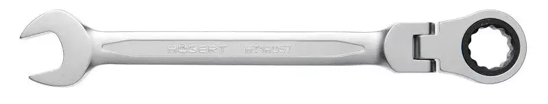 Högert Csuklós racsnis csillag-villáskulcs, CrV acél, 10 mm, 72T foggal HT1R050 Outlet