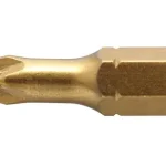Högert Csavarhúzó BIT, PZ1 25 mm, recézett, acél S2 titán-nitrid bevonatúHT1S384 Utolsó esély