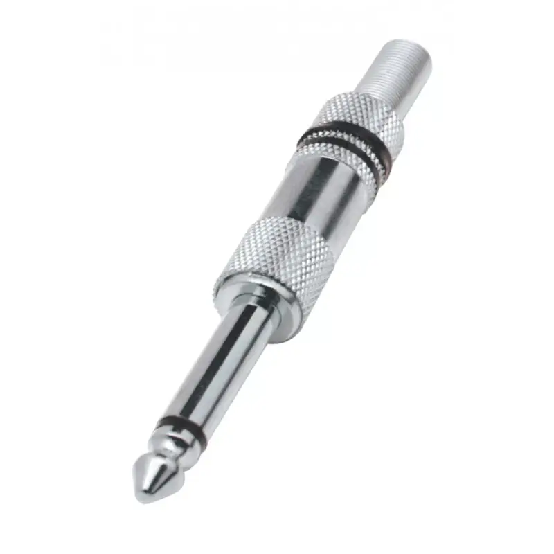 Kedvezmény Home SK 2M jack dugó, 6,3mm monó lengődugó, fém, törésgátló, SK_2M