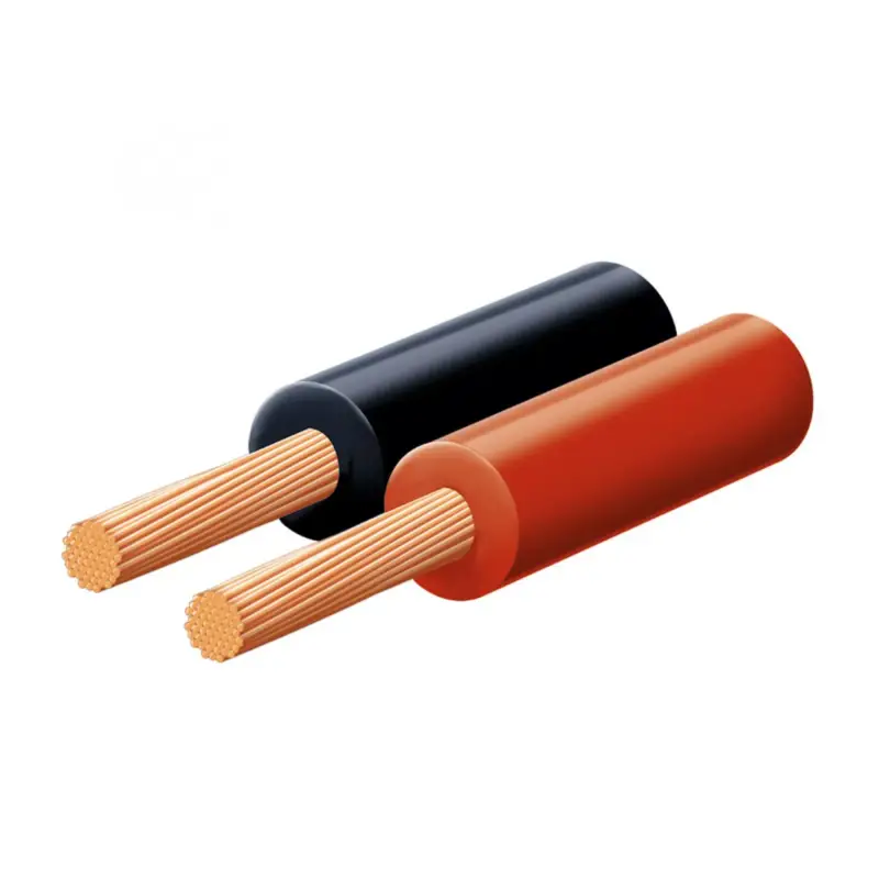 Vásárlói kedvenc Hangszóróvezeték, piros-fekete, 2x0,5mm, 10m, KL_0_5-10X