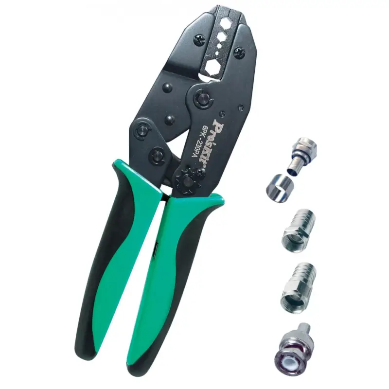 Expressz kézbesítés Home 6PK-230PA préselő fogó, 230 mm, 5 féle mérethez, racsnis áttétel, 6 féle nyomaték, 6PK-230PA