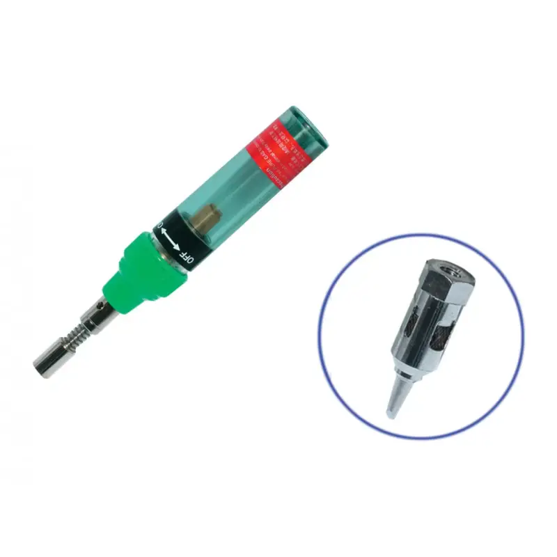 Pro'skit 8PK-101-2 gázpáka, forrasztáshoz, melegítéshez, zsugorításhoz, ónozáshoz, daraboláshoz, szabályozható szúróláng, öngyújtógázzal feltölthető, 8PK-101-2 Utolsó esély