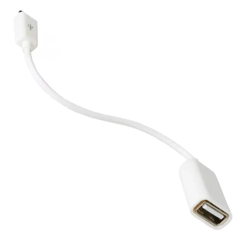 Home SA 044 microUSB OTG kábel, USB-A aljzat, microUSB-B dugó, 2,1A, 16cm, 480 Mbps, SA_044 Végkiárusítás