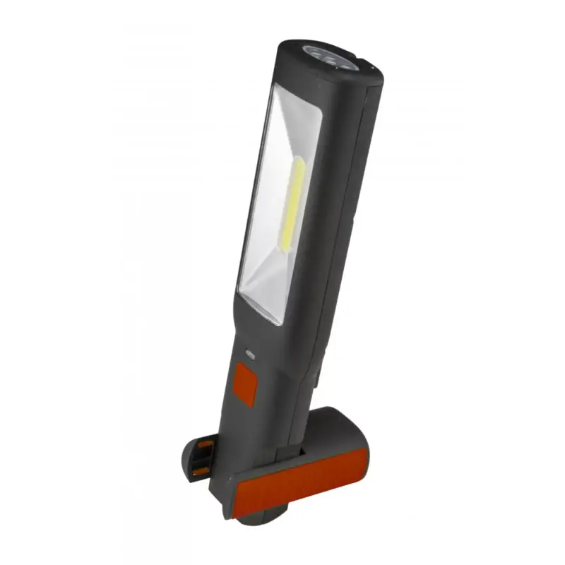 Kedvezményes ár Home WL 3W+7L LED szerelőlámpa, 3 W COB LED, 7 fehér LED, ABS, 3 üzemmód, 1800 mAh, mágneses, kampós, kihajtható, WL_3W_7L