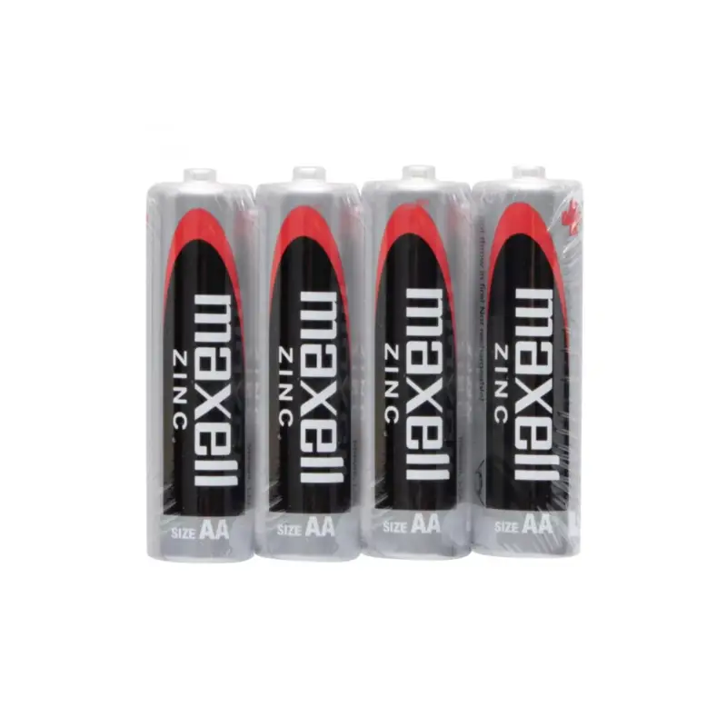 Kiárusítás Maxell R6 AA elem, féltartós, ceruza, 1,5V, 4 db/csomag, Maxell_R6
