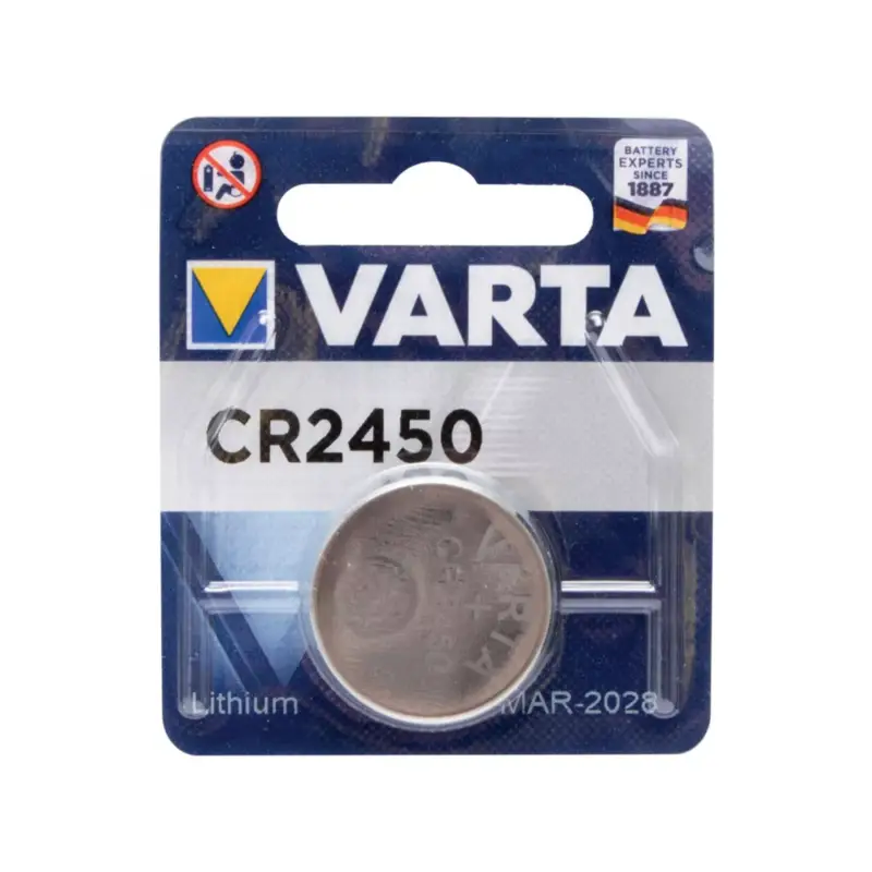 VARTA CR2450 gombelem, lítium, CR2450, 3V, 1 db/csomag, VARTA_CR2450 Kedvezmény