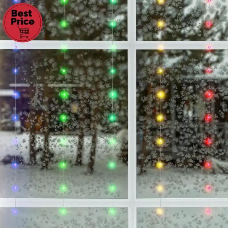 Home MLF 240 RGB SMART micro LED-es fényfüggöny, 3x2,4 m / 240 RGB micro LED, smart, távirányító, USB csatlakozó, beltéri kivitel, MLF_240_RGB_SMART Gyors szállítás
