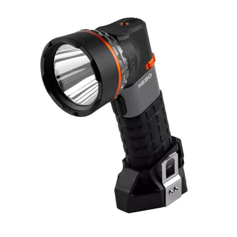 Kedvezmény NEBO NEB-SPT-1000-G Luxtreme SL75 keresőlámpa, 780 lm, 1200 m, 3 funkció, IP67, 9000 mAh, 1/4 tripodra szerelhető, övcsipesz, mágneses", NEB-SPT-1000-G