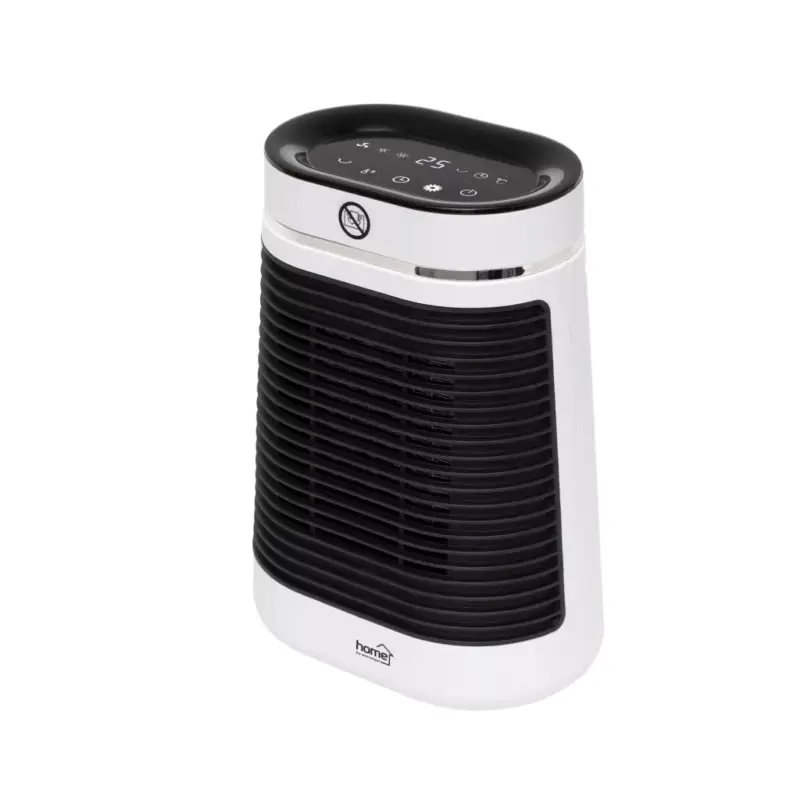 Home FK 55 álló elektromos kerámia fűtőtest digitális termosztáttal, 1000W/1500W, oszcillálás, kikapcsolás időzítő, fehér, FK_55 Szezonális akció
