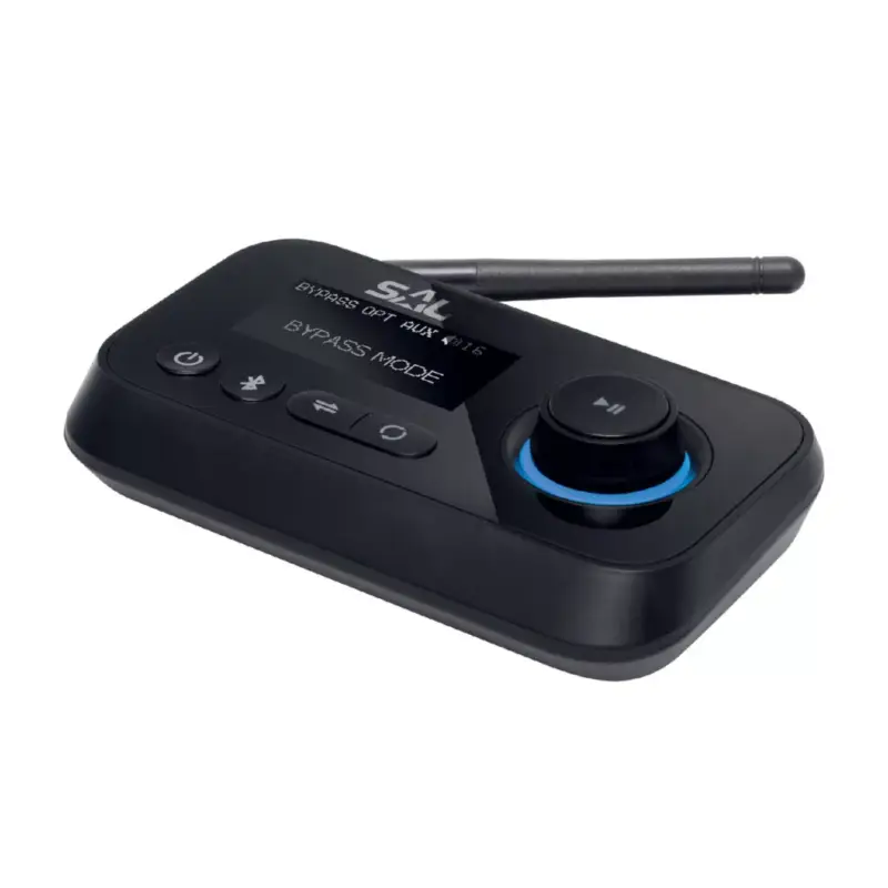 Home BTRC 1000 sztereó streaming box, ByPass, digitális-analóg átalakító, 2 BT eszköz, USB-C, Toshlink, BTRC_1000 Újdonság