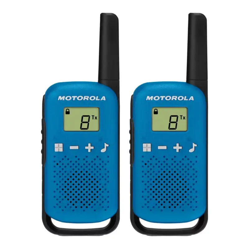Motorola TLKR T42 adóvevő pár, 4km, 16 PMR csatorna, ~16 óra üzemidő Különleges ajánlat