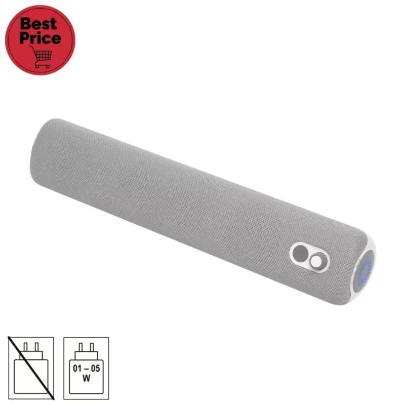 Végkiárusítás SAL SB 2000 hordozható hangprojektor, 2.1 stereo, BT TWS kapcsolat, 3.5mm AUX, érintőgombok, EQ, mikrofon, USB-C és AUX kábel, IPX5