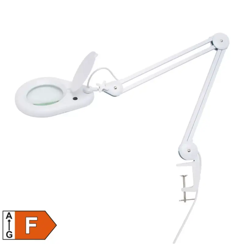 Home NKLL 05 LED nagyítós lámpa, 56 hidegfényű LED, 685 lm, 3 vagy 5 dioptria nagyítás Biztonságos fizetés