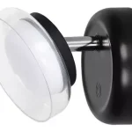 Vedd meg most Rábalux 71272 Javi Beltéri lámpa Fali lámpa fekete, fehér LED 2, meleg fehér (2700-3000K), IP20