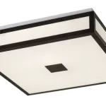 Rábalux 75033 Zoya Beltéri lámpa Fürdőszobai lámpa fekete, fehér LED 24, természetes fehér (3500-5000 K), IP44 Bestseller