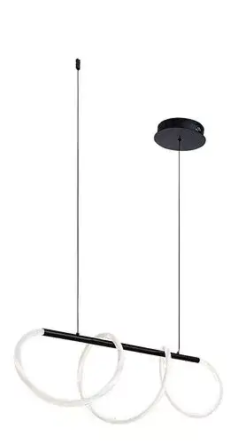 Nézd meg most Rábalux 72269 Montema Beltéri lámpa Függeszték fekete, fehér LED 40, természetes fehér (3500-5000 K), IP20