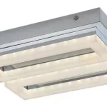 Azonnal elérhető Rábalux 75020 Blas Beltéri lámpa Fürdőszobai lámpa króm, fehér LED 24, természetes fehér (3500-5000 K), IP44