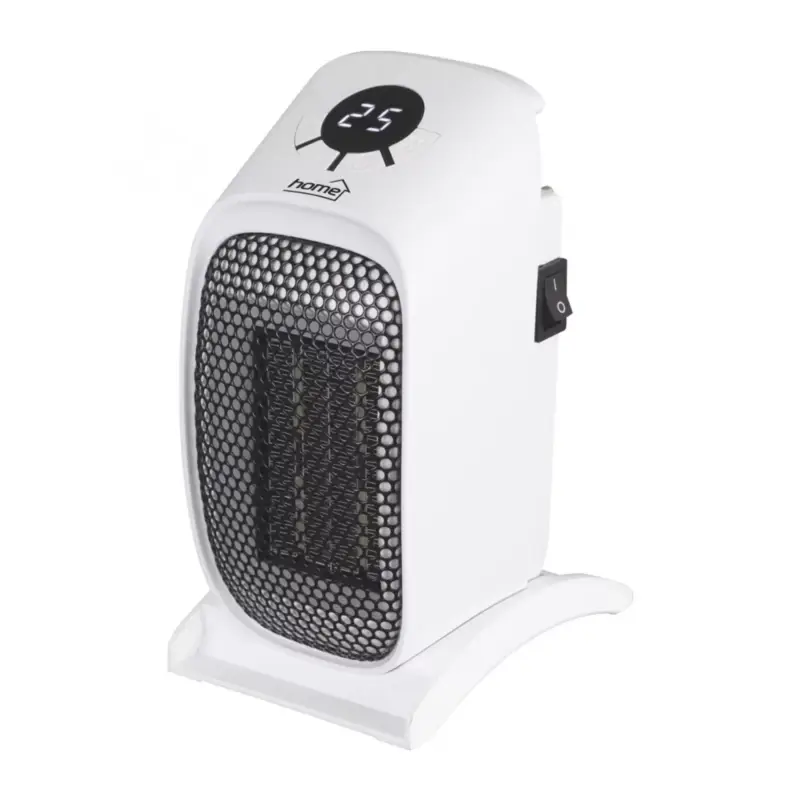 Kedvezmény Home FKH 400 hordozható elektromos mini kerámia fűtőtest, 400W, elektronikus termosztát, fehér