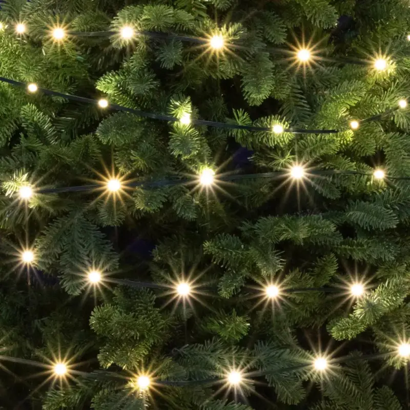 Home LED308DWW DOT LED-es fényfüzér, kül- és beltéri kivitel, 300 db melegfehér LED, 8 világítási mód, 30 m füzérhossz Olcsóbb