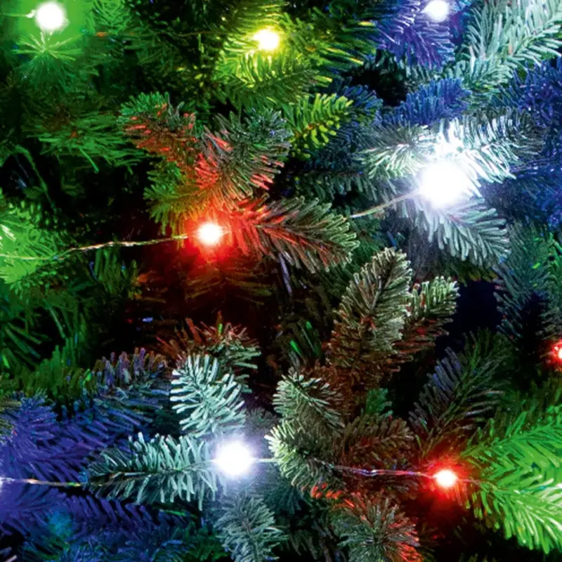 Home ML26M micro LED fényfüzér, beltéri kivitel, 20 db színes micro LED, 1,9 m füzérhossz, elemes Olcsóbb