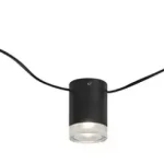 Legkelendőbb Rábalux RBL71295 Looplab Beltéri lámpa Mennyezeti lámpa fekete, átlátszó G9 5x MAX 28 IP20