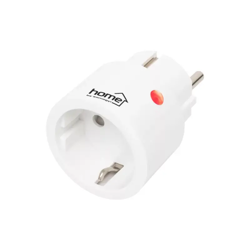 Prémium Home TH2300 távirányítható mini hálózati aljzat, max. 2300W, 40m hatótáv, LED visszajelző