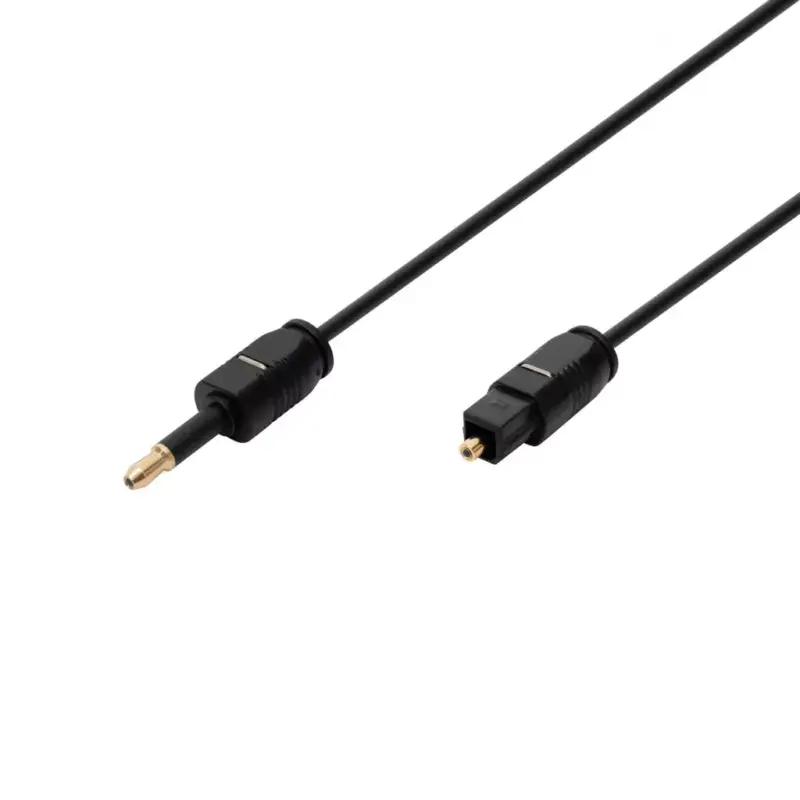 Olcsóbb Home 51225 Toslink-Mini Toslink csatlakozókábel, optikai kábel, 2 méter