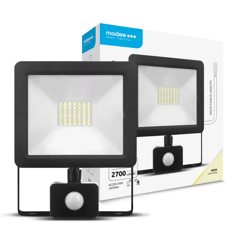 Modee Lighting LED Reflektor A2-series + Sensor 30W 120° 4000K (2700 lumen) ERP Korlátozott ajánlat