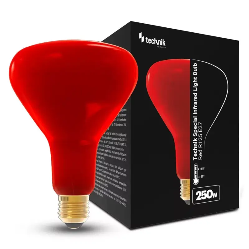 Expressz szállítás Technik Special Light Infra Piros R125 250W E27