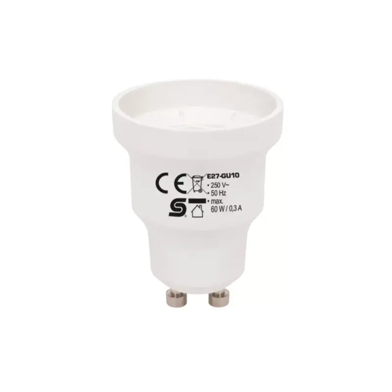 Olcsóbb Home E27-GU10 foglalatátalakító adapter, max. 0,3 A