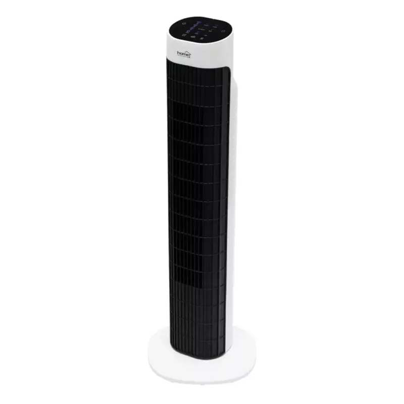 Vedd meg most Home TWFR100B oszlopventilátor, 45 W, 3 sebességfokozat, távirányító, kikapcsolás időzítés, oszcillálás, nagy méretű kijelző