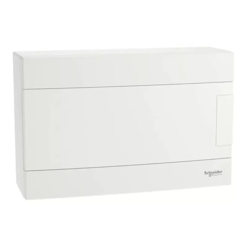 Schneider EASY9 EU Kiselosztó, 12 modul, PE+N sínnel, teli ajtóval, falon kívüli EZ9EUD112 Bestseller
